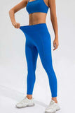 High Waist Active Leggings with Pockets - Trendsi - Flyclothing LLC