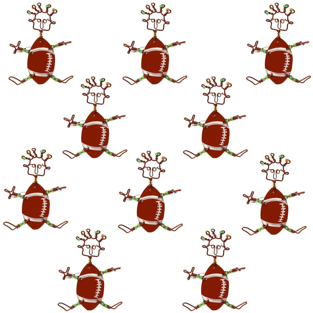 Set of 10 Dancing Girl American Football Pins - Creative Alternatives - Creative Alternatives - Flyclothing LLC