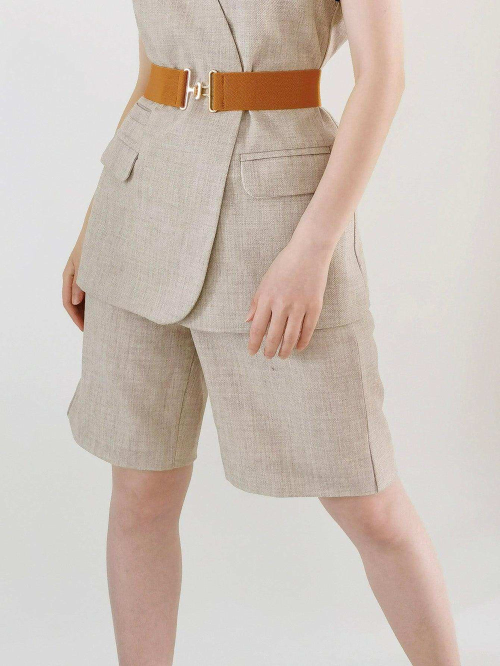 Elastic Wide Belt - Trendsi - Flyclothing LLC