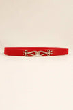 Alloy Buckle Elastic Belt - Trendsi - Flyclothing LLC