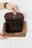 Printed Makeup Bag with Strap - Trendsi - Flyclothing LLC