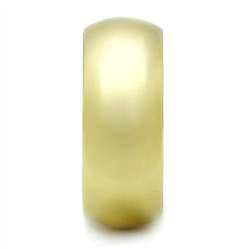 Alamode IP Gold(Ion Plating) Brass Ring with No Stone - Alamode - Flyclothing LLC