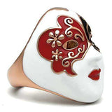 Alamode IP Rose Gold(Ion Plating) Brass Ring with No Stone - Alamode - Flyclothing LLC