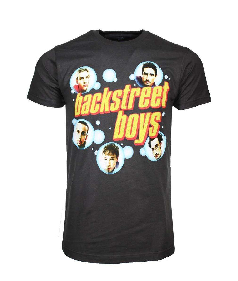 Backstreet Boys Bubble Charcoal T-Shirt - Backstreet Boys - Flyclothing LLC