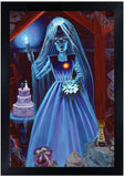 Bob Lizarraga Haunted Mansion Bride 12 x 18 Art Print - Bob Lizarraga - Flyclothing LLC