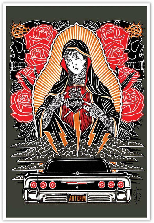 Tyler Bredeweg Hopeless 12 x 18 Art Print - Tyler Bredeweg - Flyclothing LLC