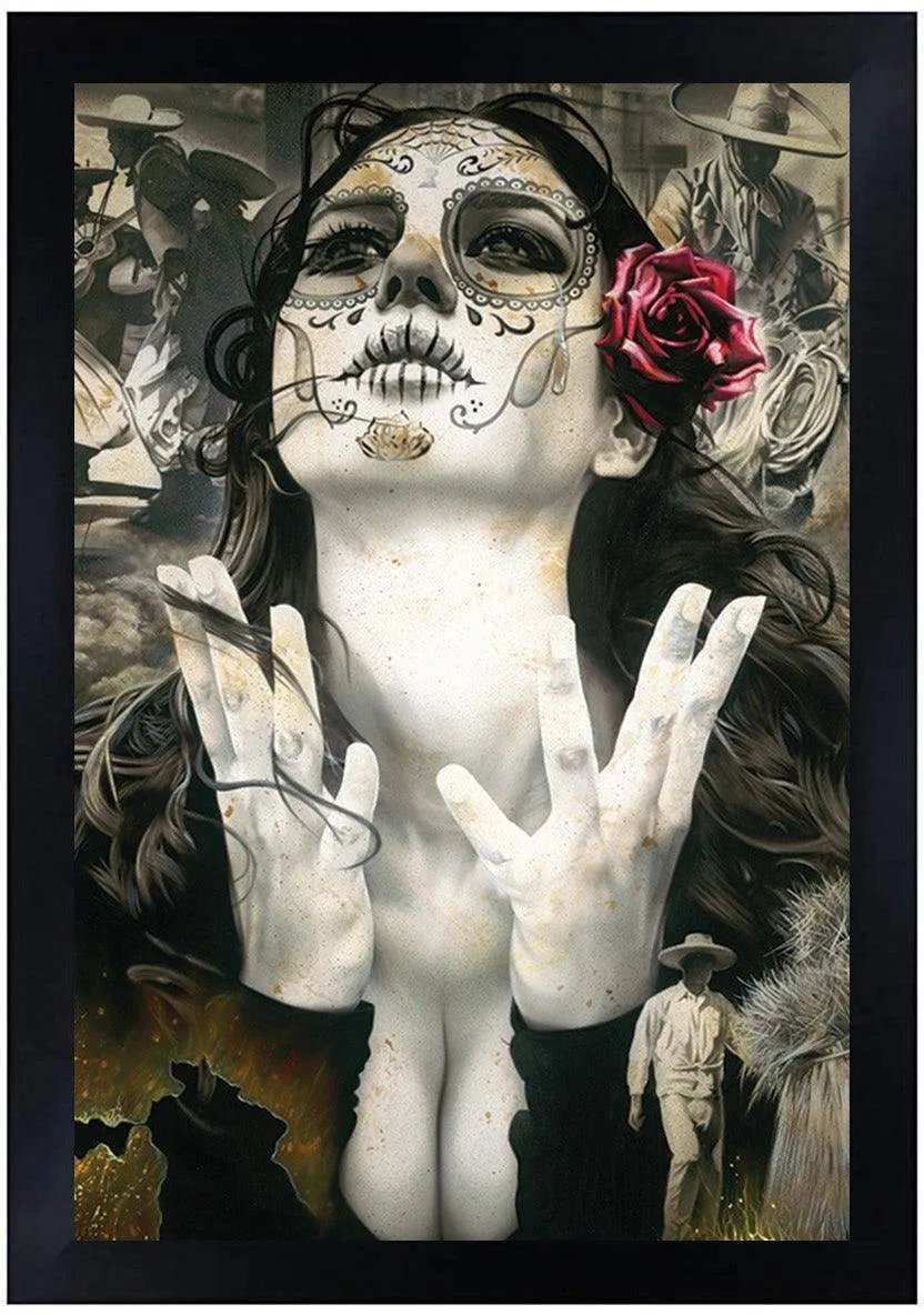 Daniel Esparza In Loving Memory 12 x 18 Art Print - Daniel Esparza - Flyclothing LLC