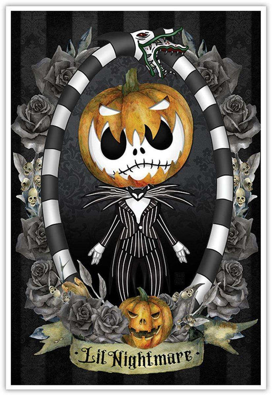 Miss Cherry Martini Lil Nightmare 12 x 18 Art Print - Miss Cherry Martini - Flyclothing LLC