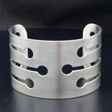 Alamode High polished (no plating) Stainless Steel Bangle with No Stone - Alamode - Flyclothing LLC