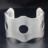 Alamode High polished (no plating) Stainless Steel Bangle with No Stone - Alamode - Flyclothing LLC