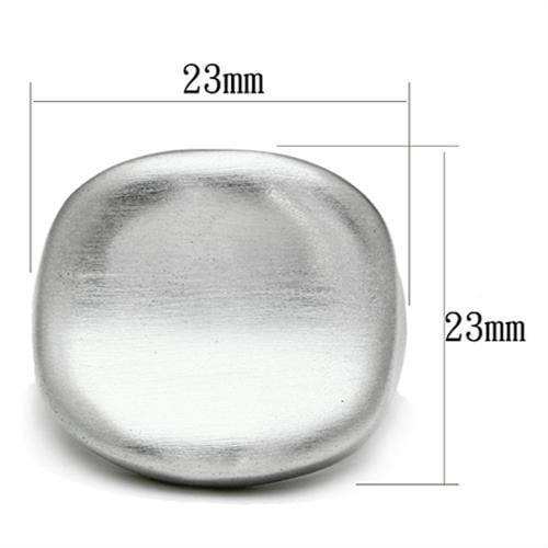 Alamode Rhodium+Brushed Brass Ring with No Stone - Alamode - Flyclothing LLC