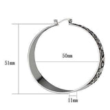 Alamode Rhodium Iron Earrings with No Stone - Alamode - Flyclothing LLC