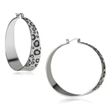 Alamode Rhodium Iron Earrings with No Stone - Alamode - Flyclothing LLC