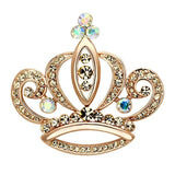 Alamode Flash Rose Gold White Metal Brooches with Top Grade Crystal in Multi Color - Alamode - Flyclothing LLC