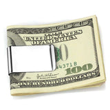 Alamode High polished (no plating) Stainless Steel Money clip with No Stone - Alamode - Flyclothing LLC