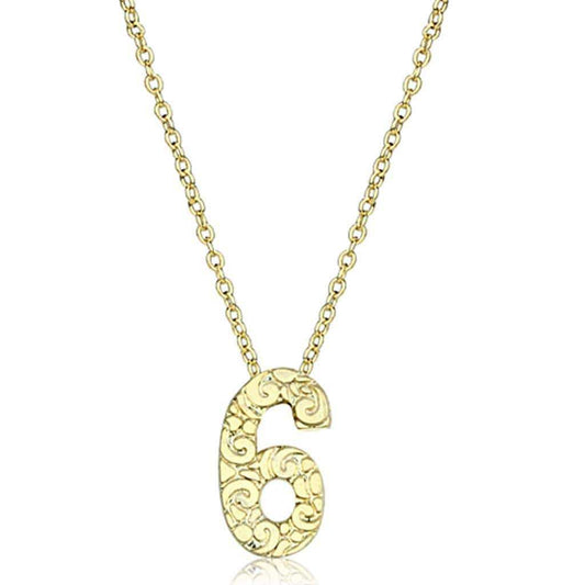 Alamode Flash Gold Brass Chain Pendant with Top Grade Crystal in Clear - Alamode - Flyclothing LLC