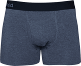 Wood Underwear charcoal heather men's boxer brief w-fly - Wood Underwear - Flyclothing LLC