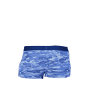 Wood Underwear blue camo mens trunk - Wood Underwear - Flyclothing LLC