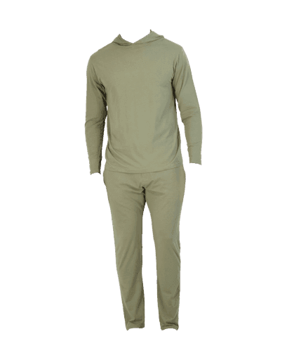 Wood Underwear olive mens tailored lounge pant - Wood Underwear - Flyclothing LLC