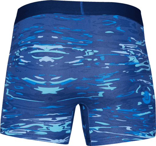 Wood Underwear blue liquid men's boxer brief w-fly - Wood Underwear - Flyclothing LLC