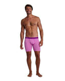 Wood Underwear purple interlock men's biker brief w-fly - Wood Underwear - Flyclothing LLC