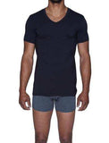 Wood Underwear black men's v-neck undershirt - Wood Underwear - Flyclothing LLC
