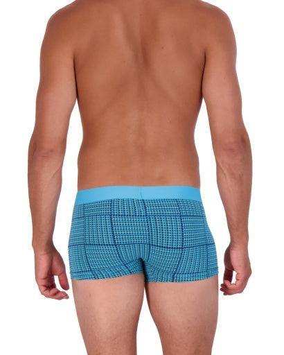 Wood Underwear blue hound weave men's trunk - Wood Underwear - Flyclothing LLC