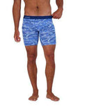 Wood Underwear blue camo mens biker brief w-fly - Wood Underwear - Flyclothing LLC