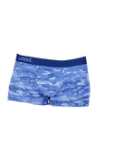 Wood Underwear blue camo mens trunk - Wood Underwear - Flyclothing LLC