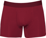 Wood Underwear burgundy red men's boxer brief w-fly - Wood Underwear - Flyclothing LLC