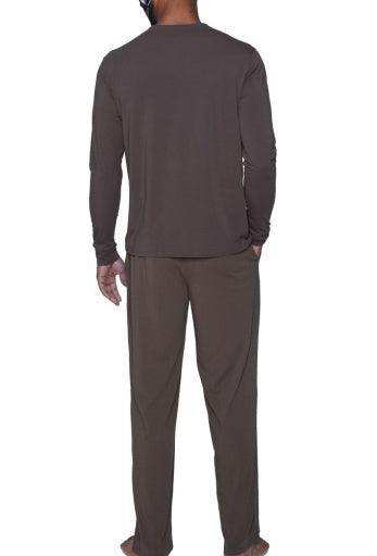 Wood Underwear maple herring men's lounge pant w-drawstring & pockets - Wood Underwear - Flyclothing LLC