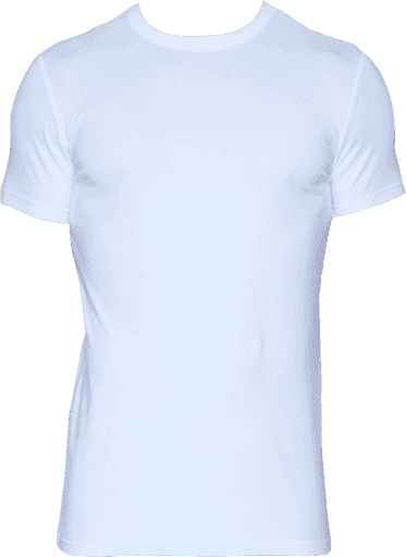 Wood Underwear white men's crew neck undershirt - Wood Underwear - Flyclothing LLC