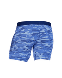Wood Underwear blue camo mens biker brief w-fly - Wood Underwear - Flyclothing LLC