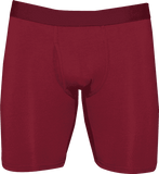 Wood Underwear burgundy red men's biker brief w-fly - Wood Underwear - Flyclothing LLC