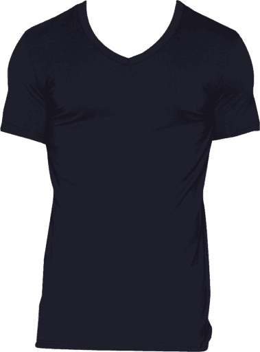 Wood Underwear black men's v-neck undershirt - Wood Underwear - Flyclothing LLC