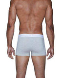 Wood Underwear heather grey men's trunk - Wood Underwear - Flyclothing LLC