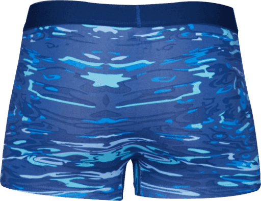 Wood Underwear blue liquid men's trunk - Wood Underwear - Flyclothing LLC