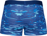 Wood Underwear blue liquid men's trunk - Wood Underwear - Flyclothing LLC