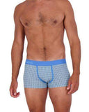 Wood Underwear steel blue rings men's trunk - Wood Underwear - Flyclothing LLC