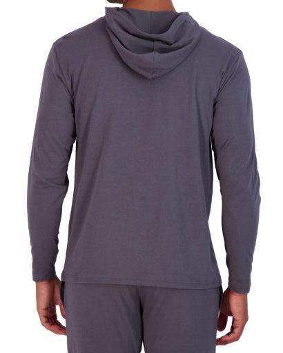 Wood Underwear iron mens long sleeve hoodie - Wood Underwear - Flyclothing LLC