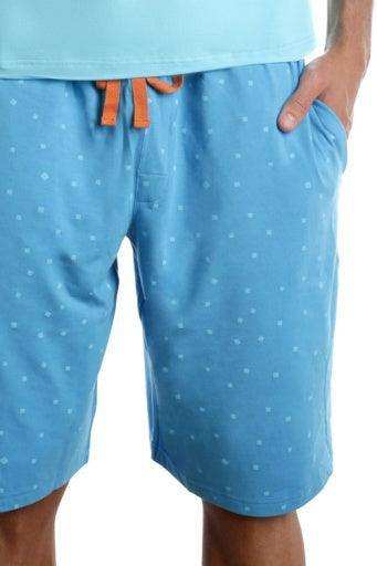 Wood Underwear sky men's short sleeve henley - Wood Underwear - Flyclothing LLC