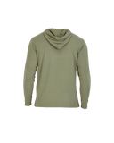 Wood Underwear olive mens long sleeve hoodie - Wood Underwear - Flyclothing LLC