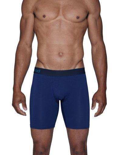Wood Underwear deep space blue men's biker brief w-fly - Wood Underwear - Flyclothing LLC