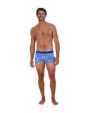 Wood Underwear blue camo mens trunk - Wood Underwear - Flyclothing LLC