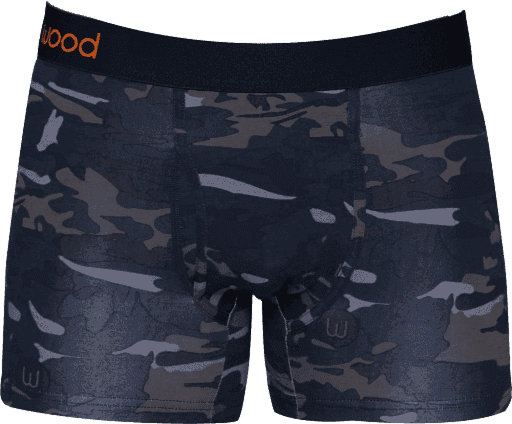 Wood Underwear forest camo men's boxer brief w-fly - Wood Underwear - Flyclothing LLC