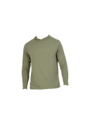 Wood Underwear olive mens long sleeve hoodie - Wood Underwear - Flyclothing LLC