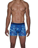 Wood Underwear blue liquid men's boxer brief w-fly - Wood Underwear - Flyclothing LLC