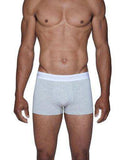 Wood Underwear heather grey men's trunk - Wood Underwear - Flyclothing LLC