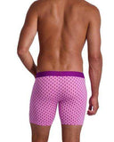 Wood Underwear purple interlock men's biker brief w-fly - Wood Underwear - Flyclothing LLC