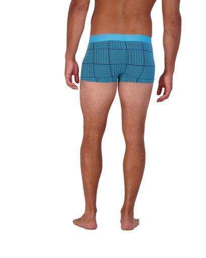Wood Underwear blue hound weave men's trunk - Wood Underwear - Flyclothing LLC